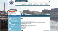 Desktop Screenshot of grandcamp-maisy.fr